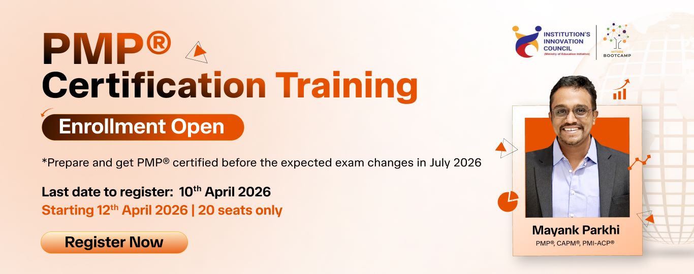 PMP Certification registration banner