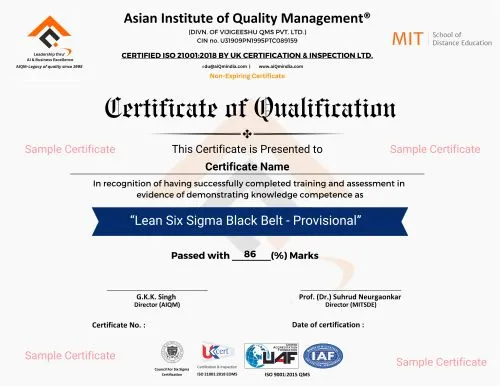 Provisional Certificate